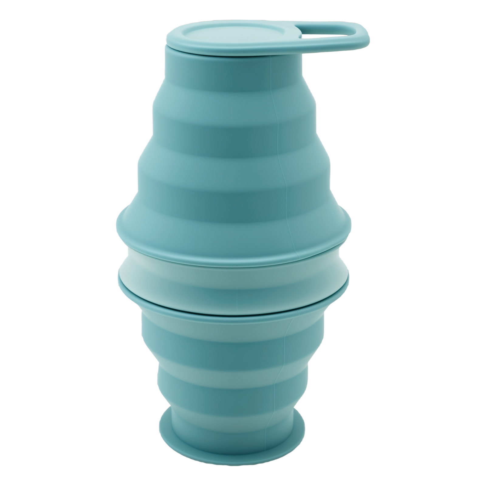 Water Bag Collapsible - Silikonowa butelka na wodę 500ml, składana