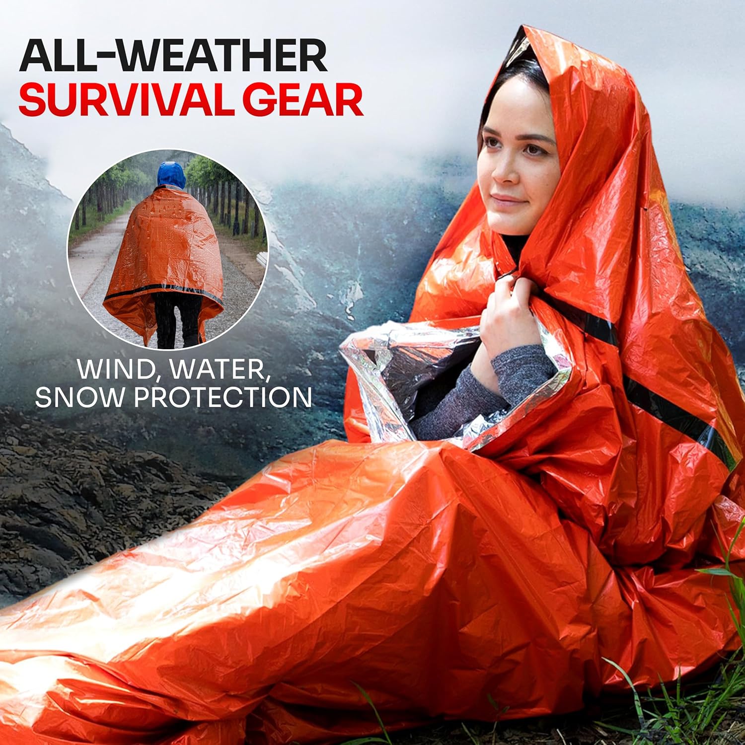 Awaryjny śpiwór do zestawu sur – Emergency Mylar Tent recenzja i cena