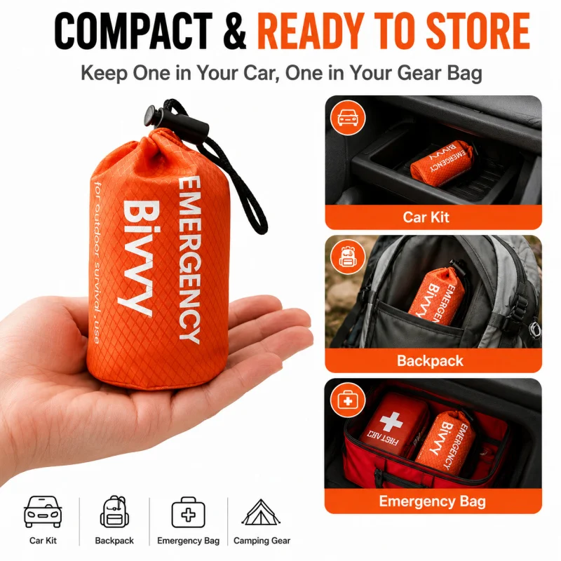 Awaryjny Worek Do Spania, Wore – Bivy Bag Emergency recenzja i cena